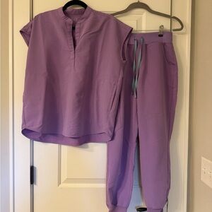 Women’s Figs Lilac Dawn Scrub Set